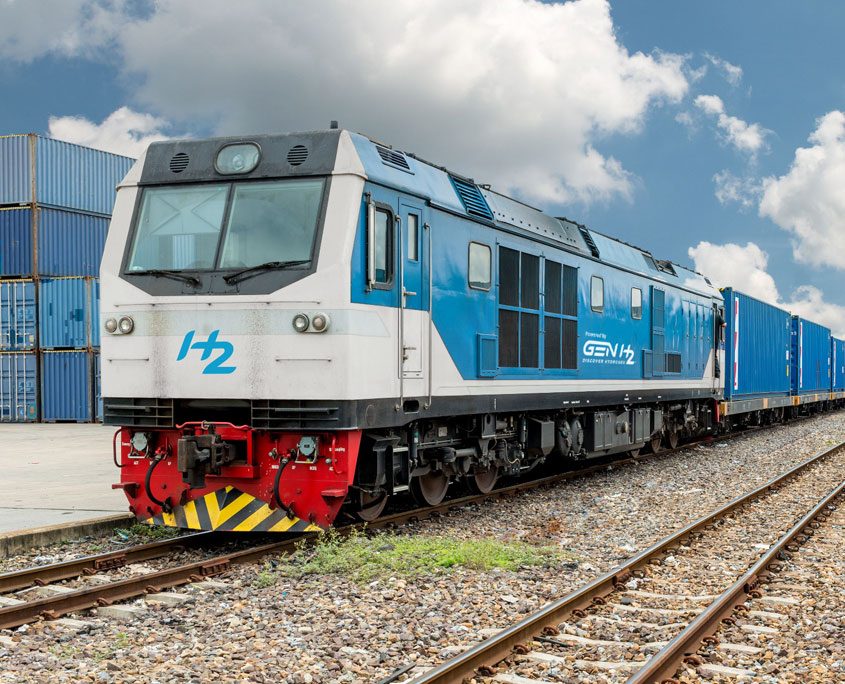 GenH2 has created hydrogen solutions that will have the power to completely transform trains into zero-emission, clean transportation machines.