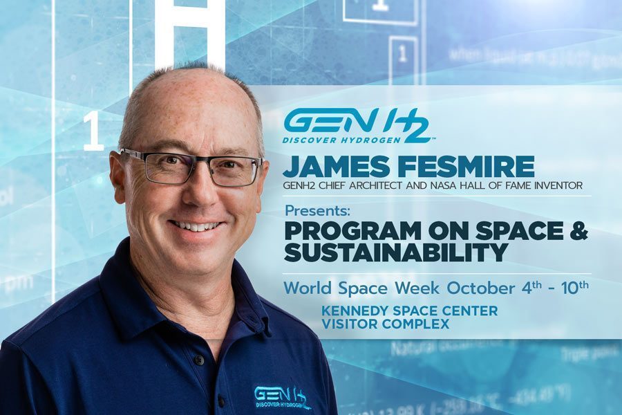 Leader in Hydrogen Infrastructure GenH2 Invited to Celebrate World Space Week October 4-10 at Kennedy Space Center Visitor Complex