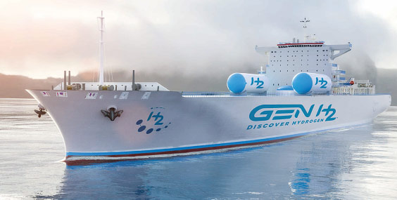 Hydrogen will revolutionize the marine fuel industry