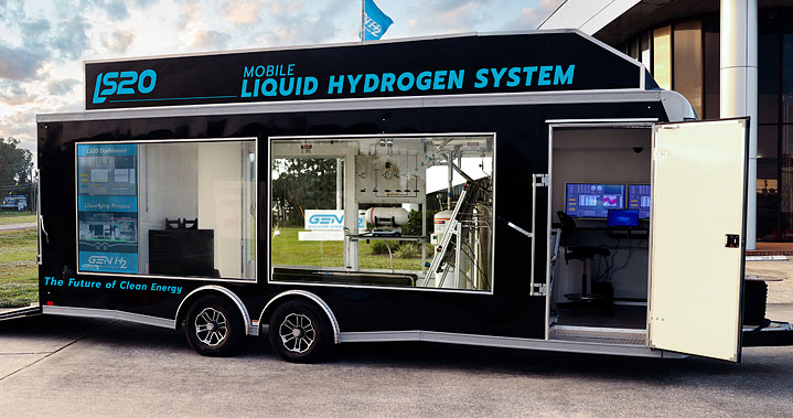 LS20 mobile liquid hydrogen system