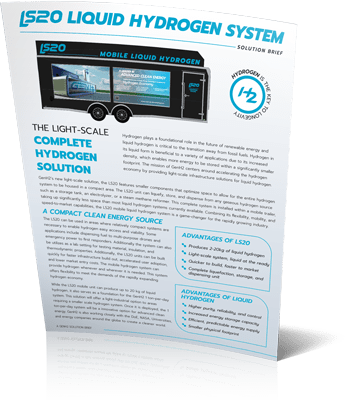 Solution Brief: LS20 Liquid Hydrogen System