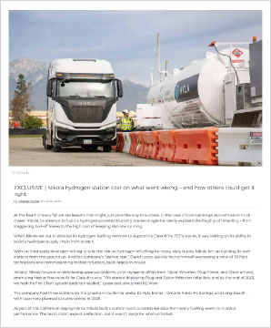H2View Exclusive Nikola-GenH2 Article - Nikola hydrogen station czar on what went wrong